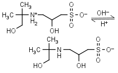 AMPSO, biological buffers structure