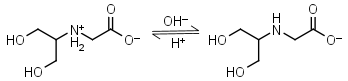 Bicine, biological buffers structure