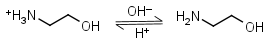 Ethanolamine, biological buffers formula