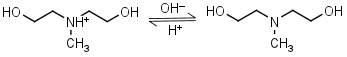 N-Methyldiethanolamine, biological buffers structure