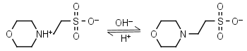 MES, biological buffers formula