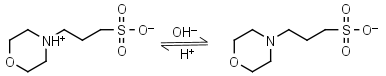 MOPS, biological buffers structure