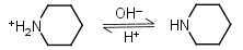 Piperidine, biological buffers structure