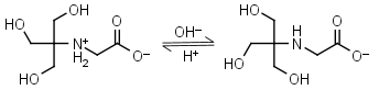 Tricine, biological buffers structure