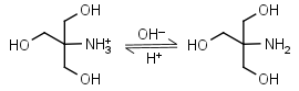 Tris, biological buffers structure