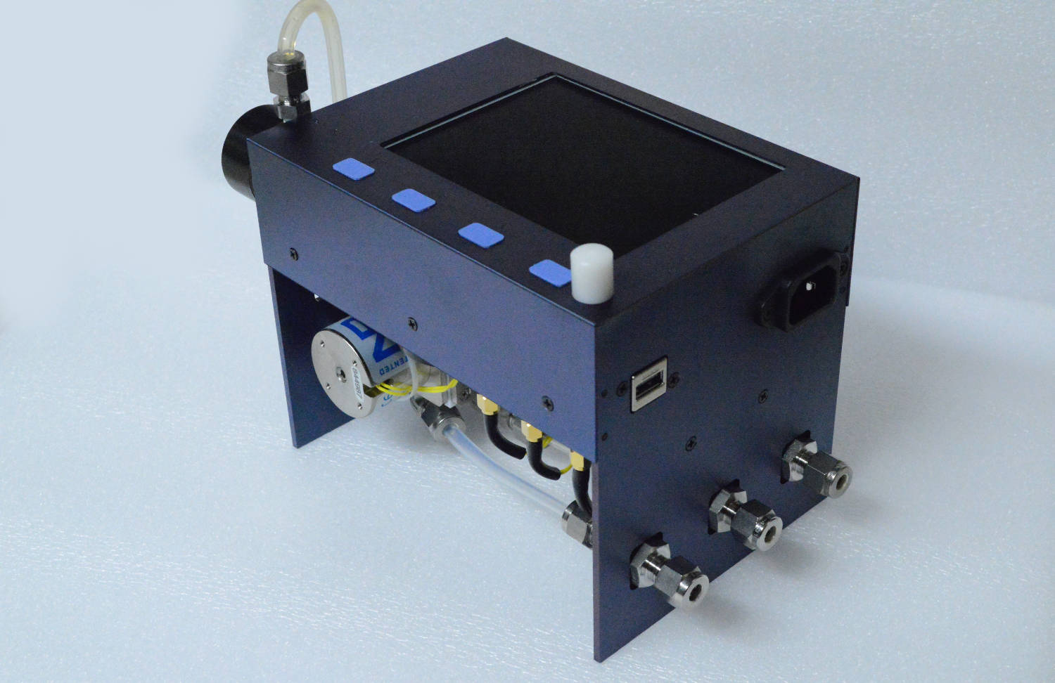 Side view RD4I:250-280-RI-C industrial liquid chromatography detector