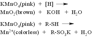 permanganate stain chemistry