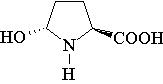 Hydroxyproline structure
